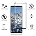 Auideas Samsung Galaxy S8 Plus Screen Protector 3D Curved Tempered [Anti-Bubble][9H Hardness][HD Clear][Anti-Scratch][Case Friendly] Glass Screen Film for Samsung Galaxy S8 Plus Black