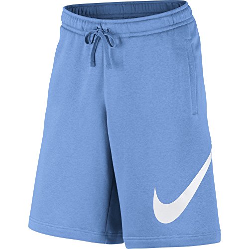 NIKE Club Exploded Swoosh Blue Small