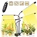 CXhome 80 LEDs Grow Light Plant Light Strips with 10 Dimmable Brightness LED Grow Lamp with Full Spectrum 3 Switch Modes Auto ON/Off 3/9/12H Timer Adjustable Gooseneck & Desk Clip for Indoor Plant