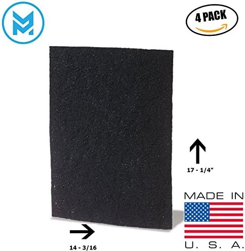 Precut for HPA300 Premium Carbon Activated Pre Filters - 4 Pack