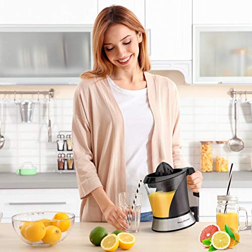 Pohl+Schmitt Deco-Line Electric Citrus Juicer Machine Extractor - Large Capacity 34oz (1L) Easy-Clean, Featuring Pulp… - Image 5