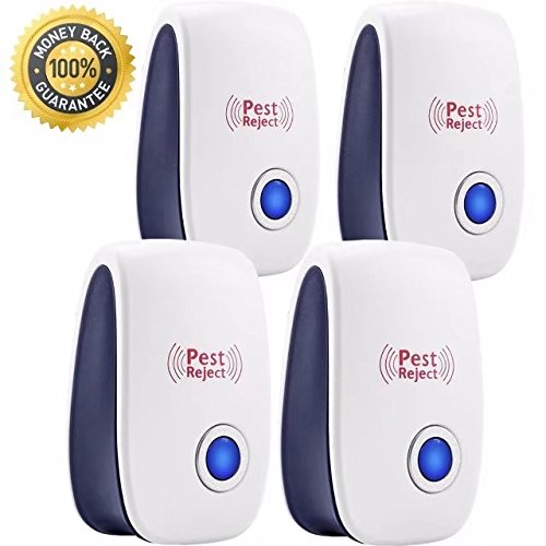 Ultrasonic Pest Repeller - Electronic Pest Control Plug-in Repellent for Mosquitoes, Mice, Ants, Roaches, Spiders, Bugs, Flies, Insects, Rodents - Human & Pets safe R4L 4 Pack - Thumbnail 7