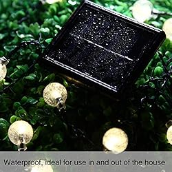 Grand patio Solar String Lights Outdoor, 30 LED