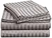 Bella Kline Bedding 1800 Series 4 pc Bed Sheet Set with Pillowcases Hypoallergenic, #1 Soft Silky Luxurious Feel, Fitted and Flat Sheets Lifetime Queen Size, Silver Grey