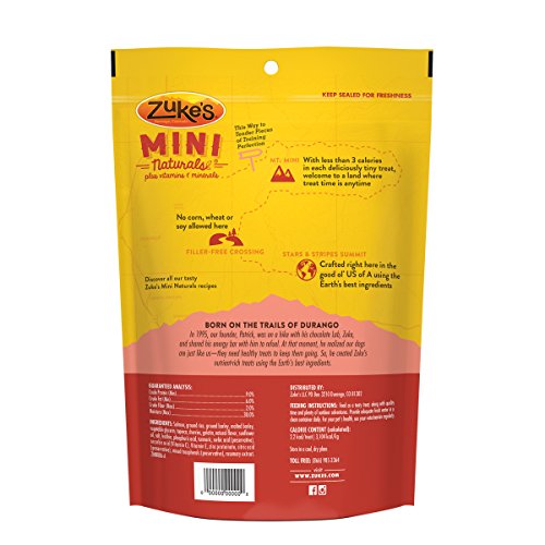 Zuke's Mini Naturals Salmon Dog Treats - Image 2