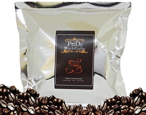 Pride Drip Coffee Medium Roast Premium Brand in Thailand Pure 100% Arabica Organically and mountain grown Just hot water Easy to Drink Easy 4 step Read to go Net Wt.60g (1 Box =10 Pack) -