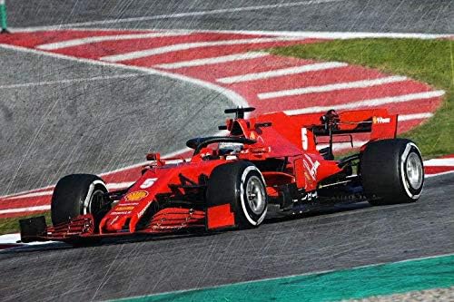 Amazon ルックスマート 1 43 セバスチャン ベッテル フェラーリ Sf1000 5 バルセロナテスト F1 ミニカー モデルカー ホビー