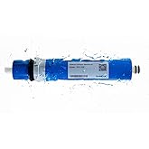 SANDMONK 200 GPD RO Membrane Filter Replacement, 12" x 2.0" Reverse Osmosis Water Filter Membranes Replacement for Home Drinking Under Sink RO Water Filtration System