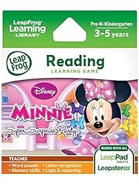LeapFrog Disney Minnie's Bow-tique Super Surprise Party Learning Game (for LeapPad Platinum, LeapPad Ultra, LeapPad1, LeapPad2, LeapPad3, Leapster Explorer, LeapsterGS Explorer)