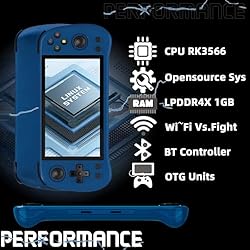 X55 Handheld Game Console 5.5-inch RK3566 5GWF BT
