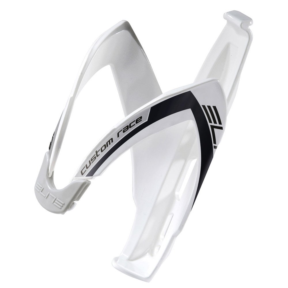Elite Bottle Holder Custom Race, Gloss White/Black
