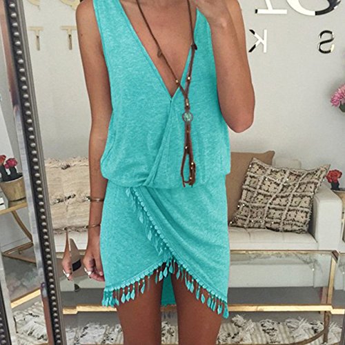 Autumn Water Beach Cover Up Deep V-neck Bikini Cover Ups Swimwear Women Beach Tunic Bathing Suit Coverup Summer Swimsuit