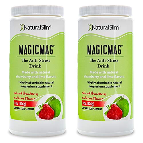 NaturalSlim MagicMag Pure Magnesium Citrate Powder Stress Support