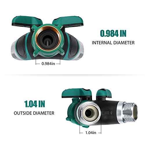 4 Homitt+Splitter+Comfortable+Rubberized+Valves