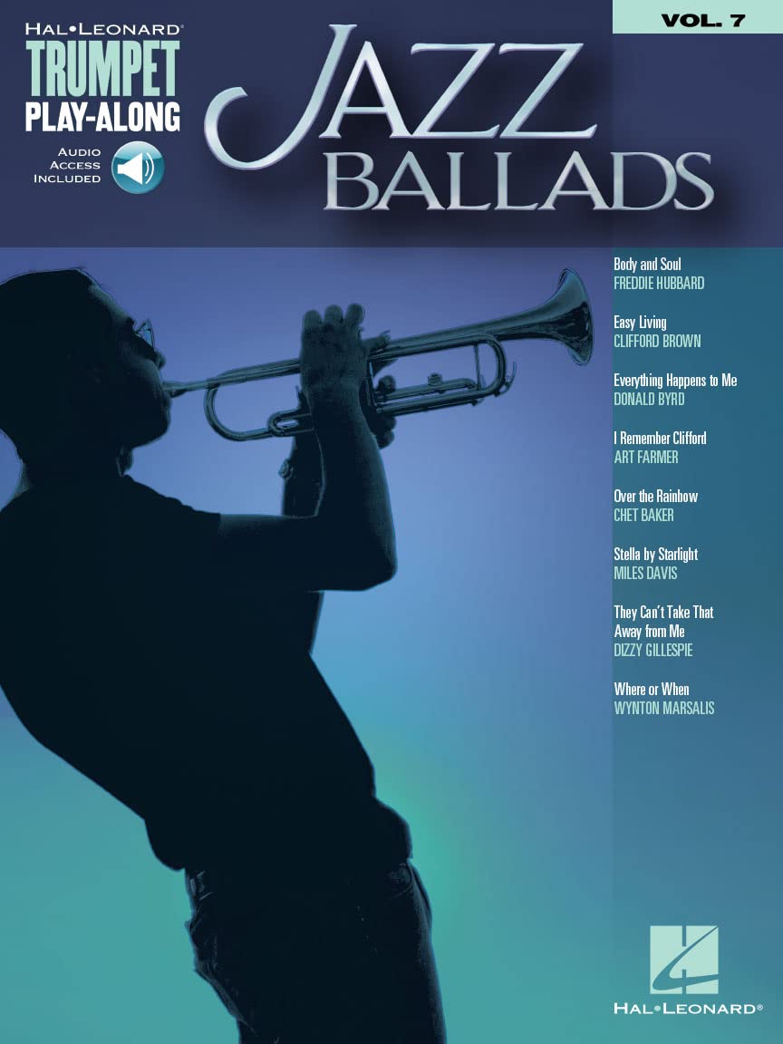 Trumpet Play-Along Volume 7: Jazz Ballads (Book/Online Audio) (Hal Leonard Trumpet Play-along) (Includes Online Access Code)