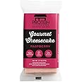Protein Snack Shop Gourmet Keto Cheesecake Dessert Bars - 3g Net Carbs - Real Cream Cheese - Gluten Free - Diabetic & Celiac Friendly (10 bars) (Raspberry)