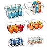 Queta-Premium-Transparent-Pantry-Organizer-Bins-Set-of-6-Containers-4-Large-and-2-Small-Organizing-Bins-Storage-Organizers-for-Kitchen-Pantry-Cabinets-Countertops-Cupboards--BPA-Free Queta Premium Transparent Pantry Organizer Bins - Set of 6 Containers (4 Large and 2 Small Organizing Bins) Storage…