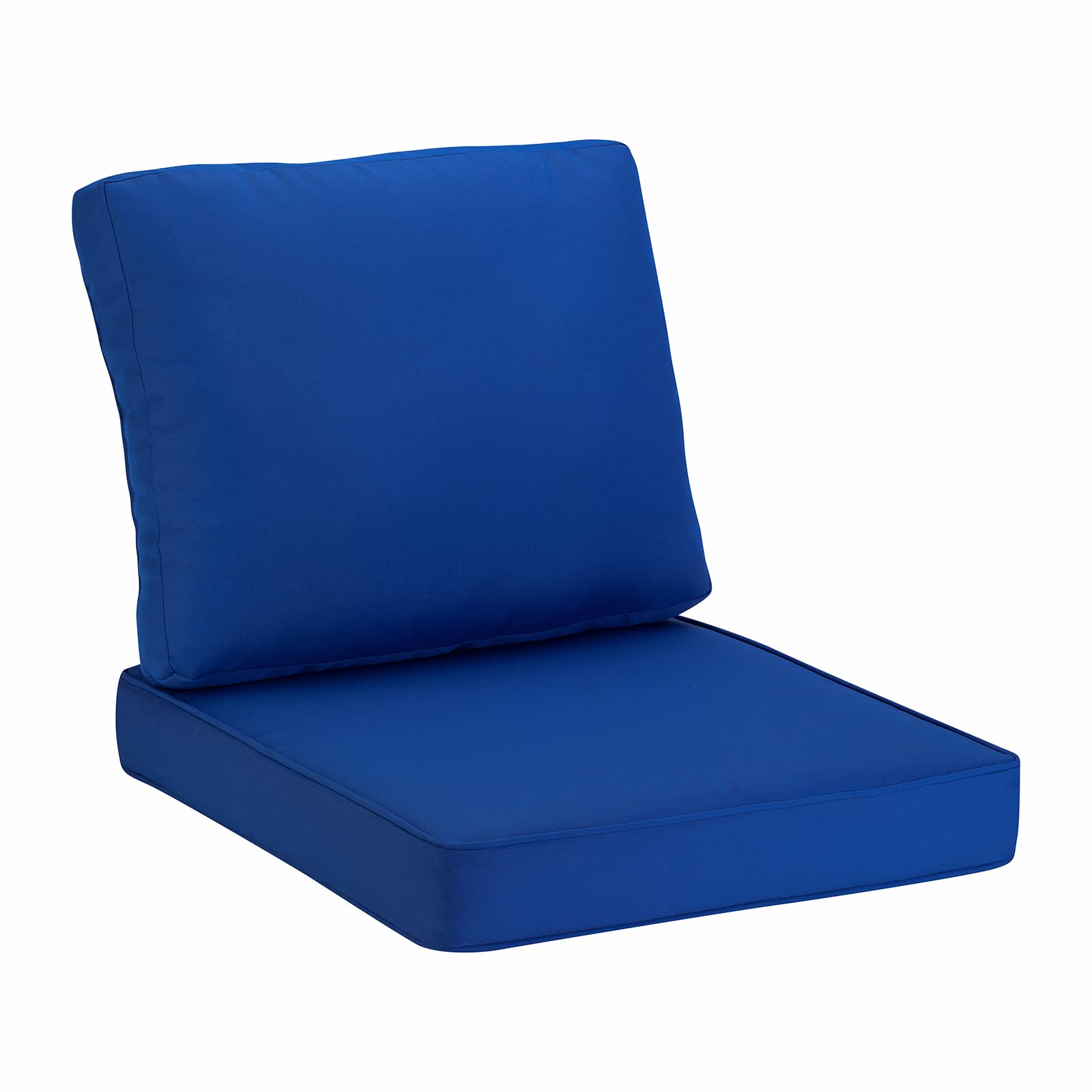 Photo 1 of JMGBird Outdoor Seat/Back Chair Cushion Tufted Pillow, Indoor Deep Seat Chair Cushion Set 22"x22"