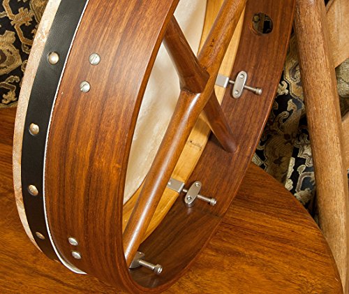 image for Roosebeck Tunable Sheesham Bodhran, Rosewood, Cross-Bar 14 inches by 3