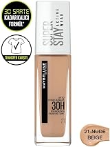 Maybelline Super Stay Active Wear Foundation Nude Beige 21 30 ml Waterproof view 2