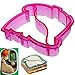 Vivian Kids Sandwich Cutter Maker Cake Toast Bread Cutter Mold (Dinosaur)
