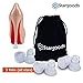 Stargoods Heart Shaped High Heel Protectors for Shoes, Clear - All sizes