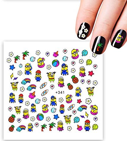 Amazon 1ピースネイルステッカー漫画トトロ水転写デカールスライダー用ネイルアート装飾タトゥーマニキュアラップツールヒント 341 Ffyyjjlei シール ステッカー 通販