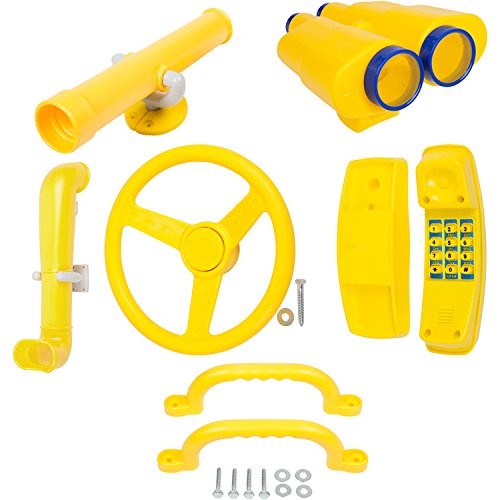 Swing Set Stuff Inc.Deluxe Accessories Kit SSS Logo Sticker Playground, Yellow