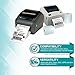 enKo (3 Rolls, 1350 Labels) 4 x 6 Direct Thermal Address & Shipping Labels - Compatible 4x6 Shipping Label for Zebra Printer 2844 ZP450 ZP-500 ZP-505, Rollo, Eltron, Neatoscan