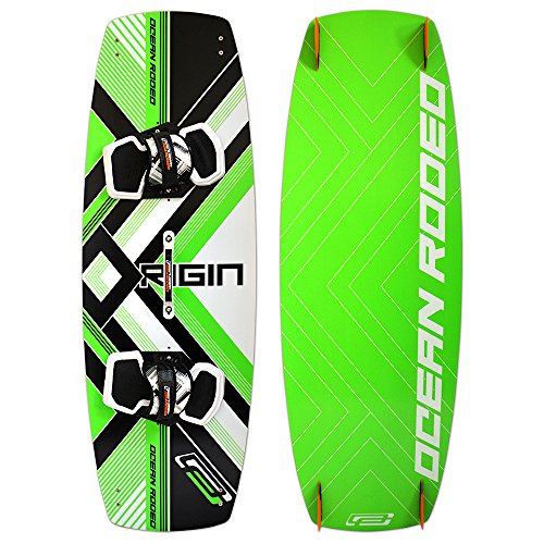 Ocean Rodeo Origin 3.0 Kiteboard, 142cm x 42cm (Gen 3.0, Green/Black)