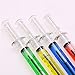 BinaryABC Lot Of 8 Assorted Color Syringe Shot Design Pens