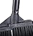 Amazon Basics Short Lobby Angle Dustpan Broom, Black, 6-Pack