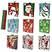 YiYLunneo Christmas Large Gift Bags with Tissue - 10 Pc Set