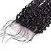 ORIGINAL QUEEN 100% Brazilian Unprocessed Virgin Kinky Curly Wigs Lace Closure Deep Curly Hair Wigs 16inches