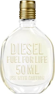 Fuel For Life Parfüm Herren| Eau de Toilette| Männer Parfum| Parfume Men| Herrenparfum| Diesel Parfum Männer| Natural Spray| Frischer und holziger Duft