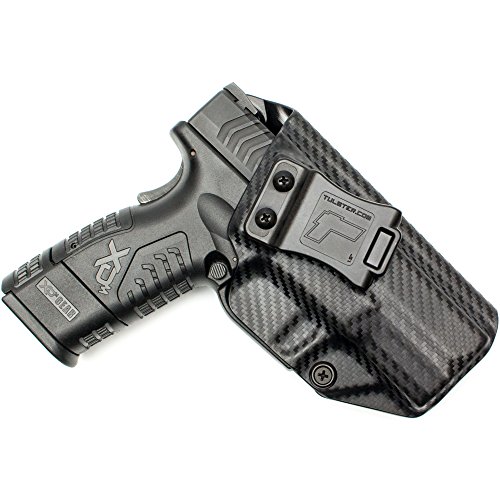 Tulster Springfield Armory XDM 3.8" 9mm/.40 Holster IWB Profile Holster (Black Carbon Fiber - Right Hand)