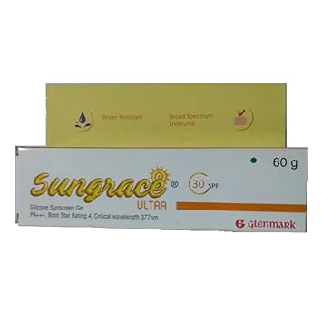 Glenmark Sungrace Ultra Silicone Sunscreen Gel SPF 30, 60g