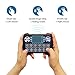 Mini Wireless Touchpad Rechargable Keyboard,Wireless Backlit Keyboard,ANEWKODI 2.4Ghz Handheld Gaming Remote Control with Mouse for Xbox,PC,Pad,Android TV Box,HTPC,IPTV.