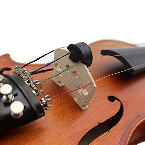 Zerama Black Round Rubber Cello Mute Violon Cello Silencer Two Holes Musical Intruments Parts Accessories