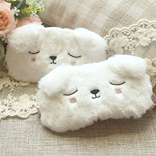 New Cartoon Animal Fashion Shading Breathable Lunch Break Sleep Travel Eye Mask - Thumbnail 4