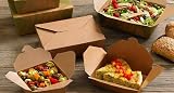 HOT BARGAINS 100 x Kraft Deli Food Boxes 750ml Leak Proof 130x112x106mm view 5