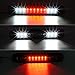 Partsam Replacement for 99-07 Silverado and Sierra 1500 2500 3500 HD Classic Third 3rd Brake Light Rear Cab Roof Top Cargo Lamp Center High Mount Stop light Chrome Housing (Smoke Lens)