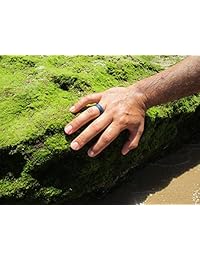 Mada Anillos de boda de silicona bandas diseñadas para estilos de vida activos, hipoalergénico, silicona de grado médico, perfecto para hombres