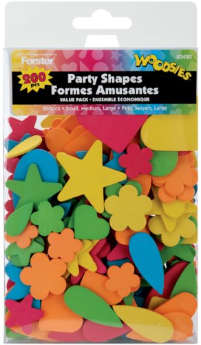 Loew Cornell Forster Woodsies wood shapes party pack of 200