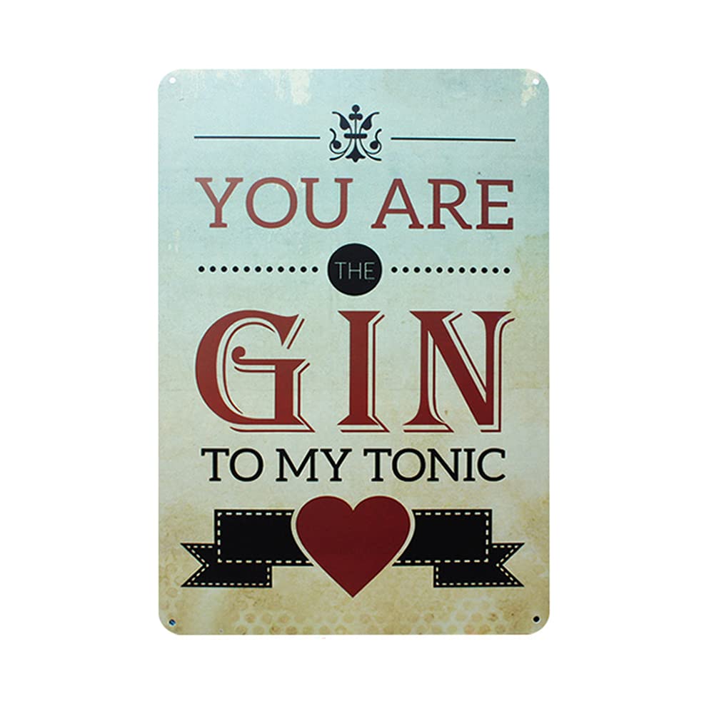 Retro Vintage Metal Sign Wall tin Plaque Pub Signs Bar Poster Christmas Gifts Ideal for Pub shed Bar Office Man Cave Home Bedroom Dining Room Kitchen Gift (Style6)