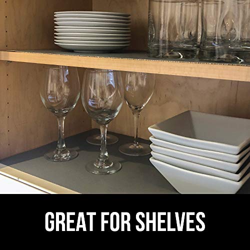 Gorilla Grip Original Smooth Top SlipResistant Drawer and Shelf Liner