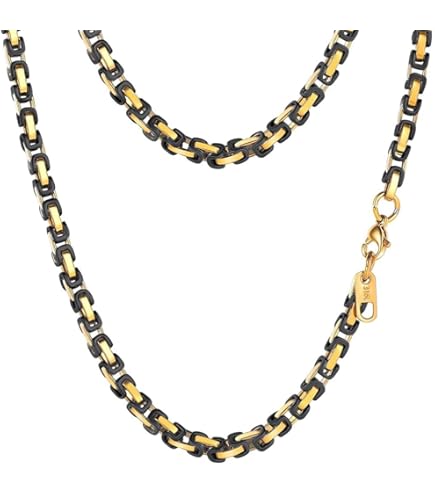 Heavy 8mm/10mm 316L Stainless Steel Franco (Cuban) Link Chain Necklace For Men - 25.5 Inch