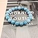 Soothing Bracelet - Natural Aquamarine bracelet - Bring Positive Energy - Peace - Youthfulness Bracelet - Crystal Stone Bracelet for Everlasting Joy