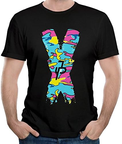 Jake Paul Camouflage X Men's Fashion Crew Neck Tee Shirt