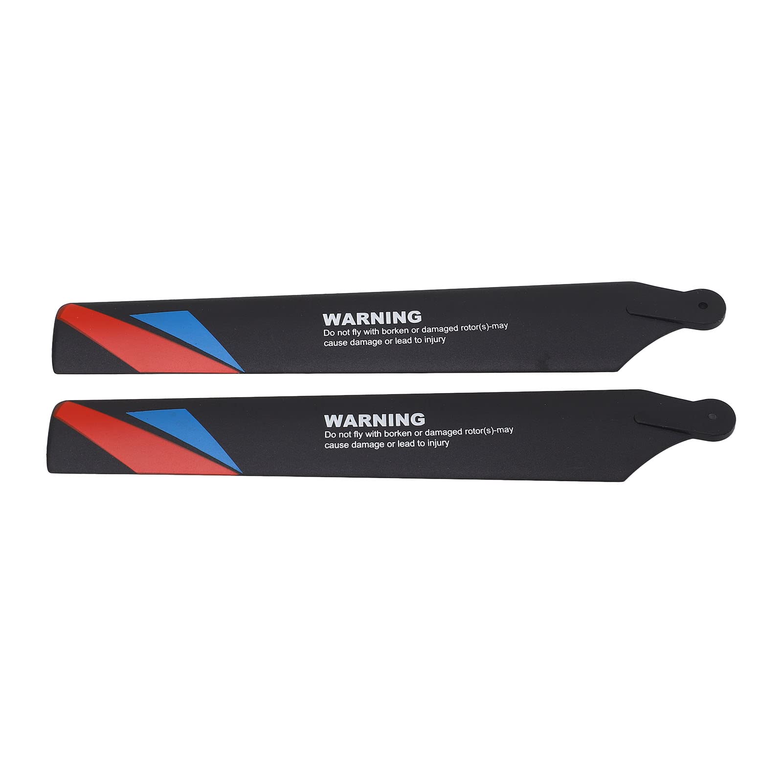VGEBY RC Helicopter Blades, 2PCS Main Rotor Propeller Replacement Spare Parts, Black